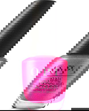 Lac de Unghii Pigmentat - OPI Nail Lacquer, Good Enough To Treat Collection, nuanta Lollypoppin&rsquo; Bubblegum, 15 ml