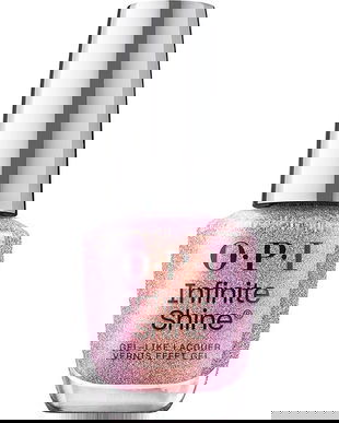 Lac de Unghii cu Efect de Gel - OPI Infinite Shine, Good Enough To Treat Collection, nuanta Pinkish Delight, 15 ml