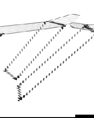 Uscator de rufe Hydra pliabil cu suport pentru sosete, 18 m
