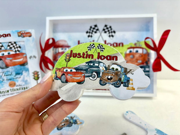 Set mot 1 anisor - Special Cars - Tavita mot si accesorii