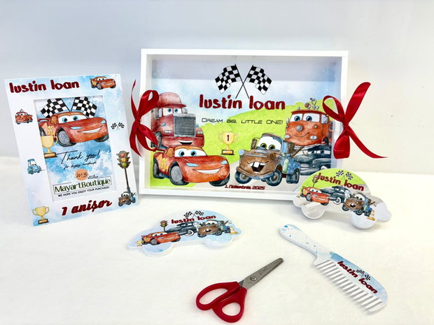 Set mot 1 anisor - Special Cars - Tavita mot si accesorii