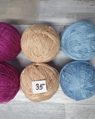 Bumbac mercerizat - lot 35
