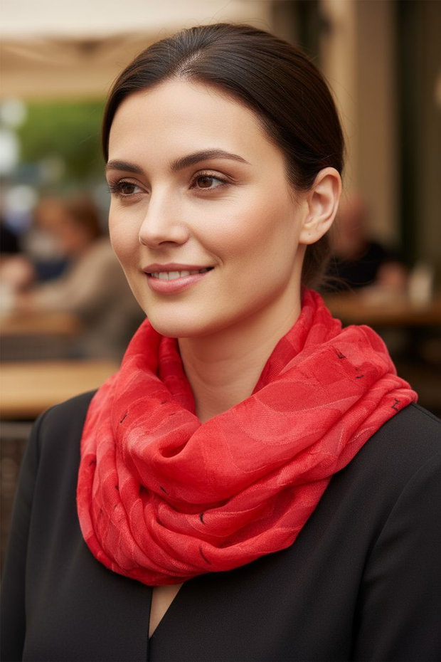 Eșarfa ROSU CORAY
