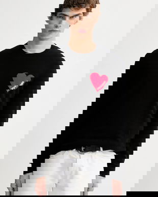 FROM FUTURE pulover de cașmir culoarea negru, MPR01083