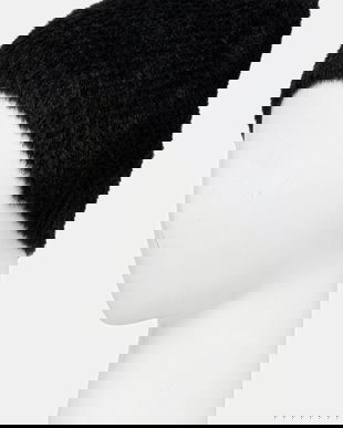 Kangol căciulă FAUX FUR culoarea negru, K3791.BK001