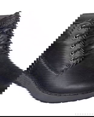 Ghete barbati Skechers Garlan - Deno 205235-BLK, 41, Negru