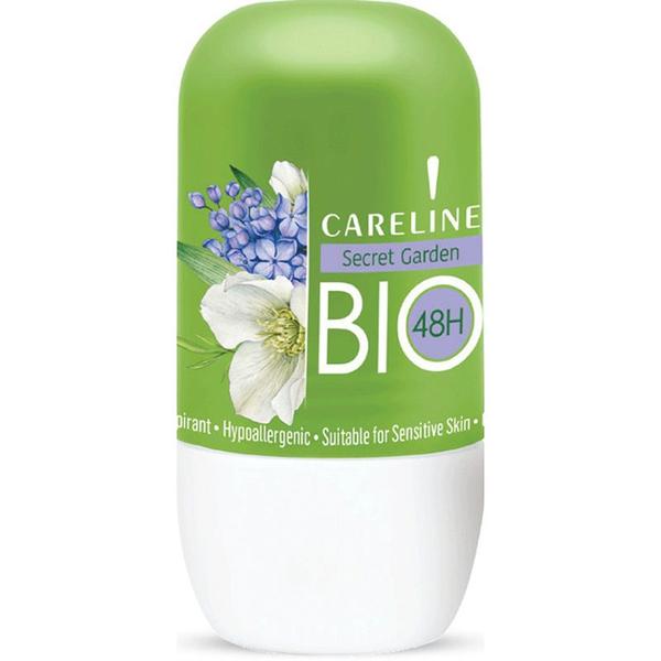 Deodorant Anti-perspirant Roll-on - Careline Secret Garden, 75 ml
