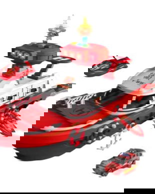 Barca de pompieri cu sunete si lumini Fire