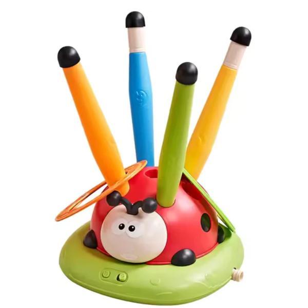 Jucarie multifunctionala buburuza 3 in 1 pentru Exercitii si Distractie