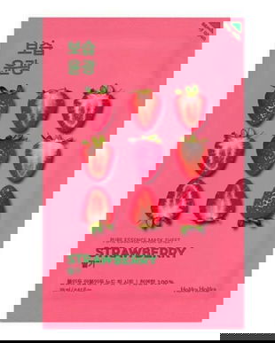 Masca Faciala cu Extract de Capsuni - Holika Holika Pure Essence Mask Sheet &ndash; Strawberry, 20 ml