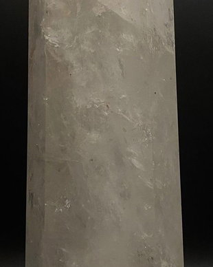 Cuart Transparent (Cristal de Stanca) - Obelisc piatra semipretioasa