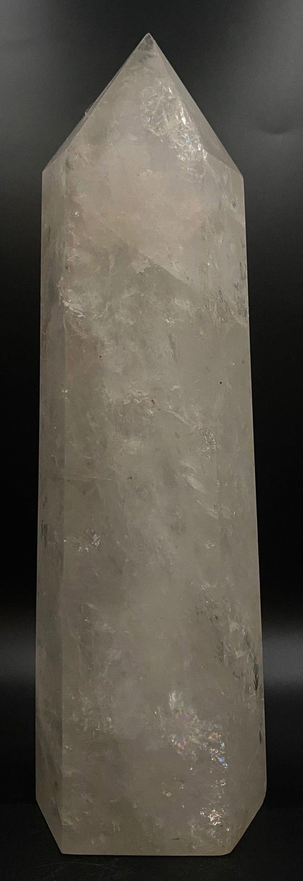 Cuart Transparent (Cristal de Stanca) - Obelisc piatra semipretioasa