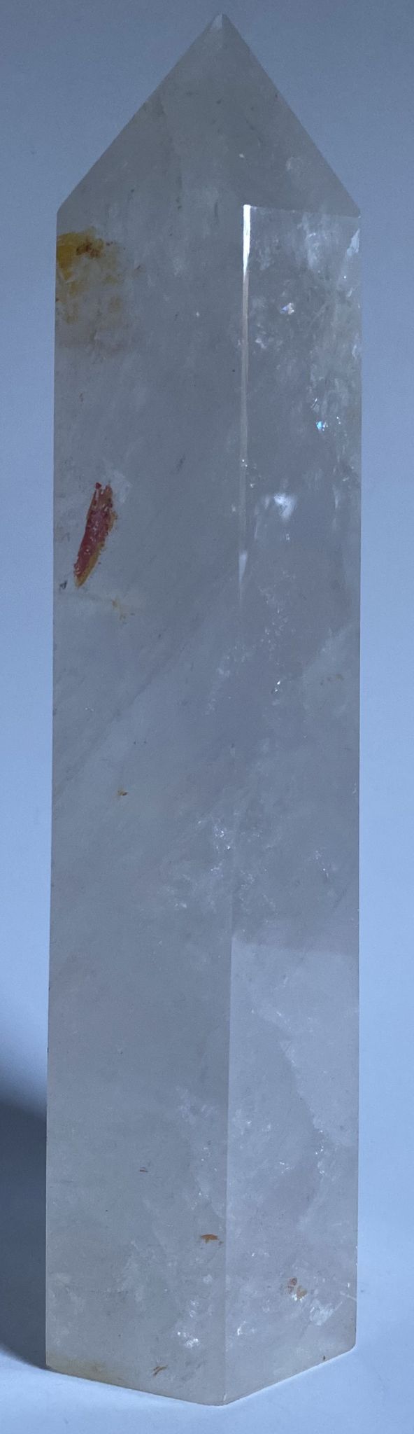 Cuart Transparent (Cristal de Stanca) - Obelisc piatra semipretioasa