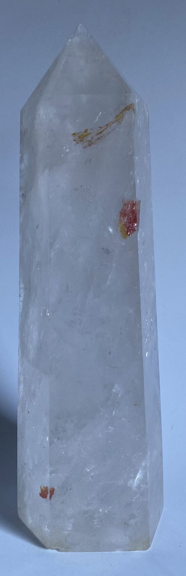 Cuart Transparent (Cristal de Stanca) - Obelisc piatra semipretioasa