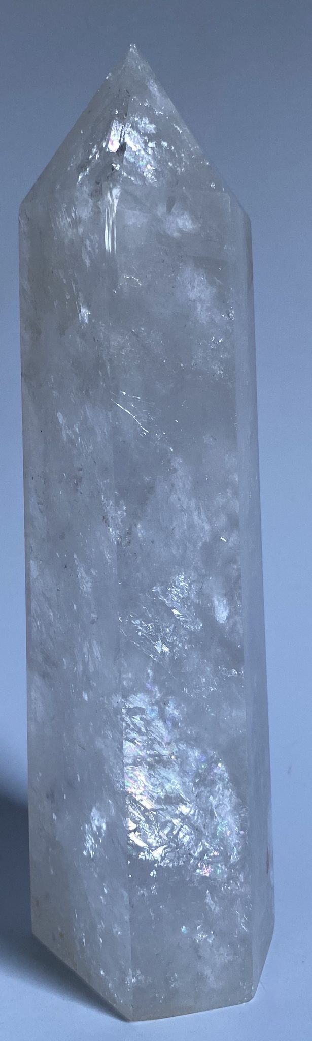 Cuart Transparent (Cristal de Stanca) - Obelisc piatra semipretioasa