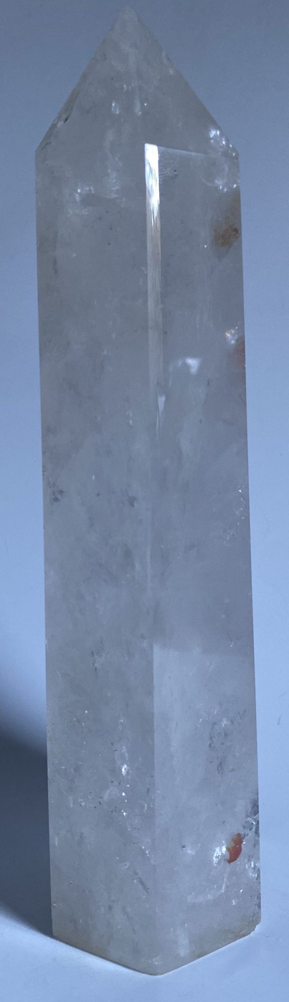 Cuart Transparent (Cristal de Stanca) - Obelisc piatra semipretioasa