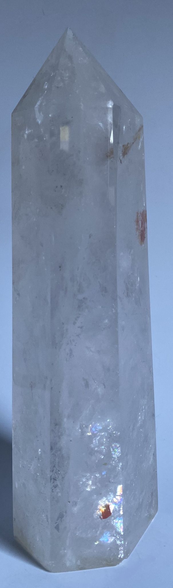 Cuart Transparent (Cristal de Stanca) - Obelisc piatra semipretioasa