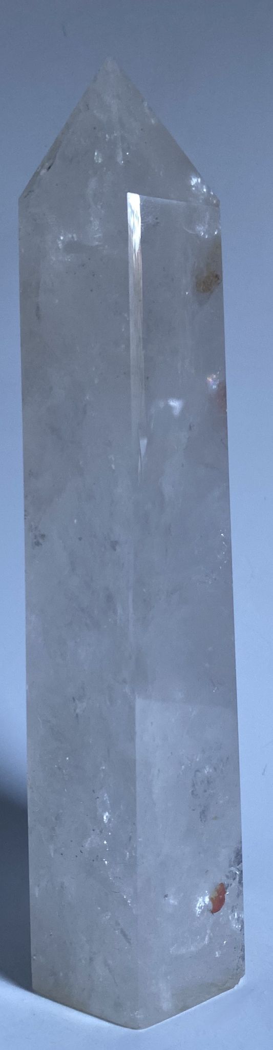 Cuart Transparent (Cristal de Stanca) - Obelisc piatra semipretioasa
