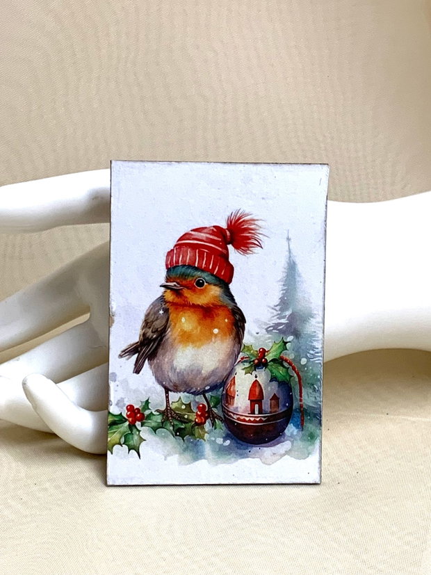 Magnet de frigider - decorat manual 01104