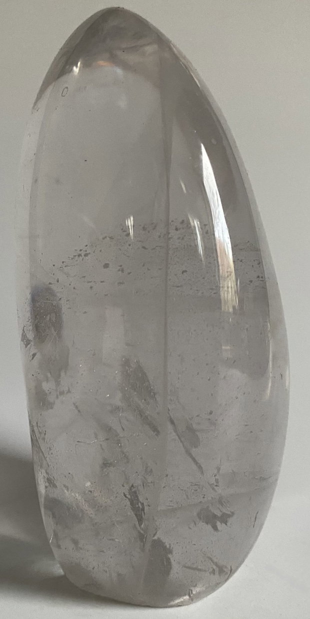 Cuart Transparent (Cristal de Stanca) - Sculptura piatra semipretioasa