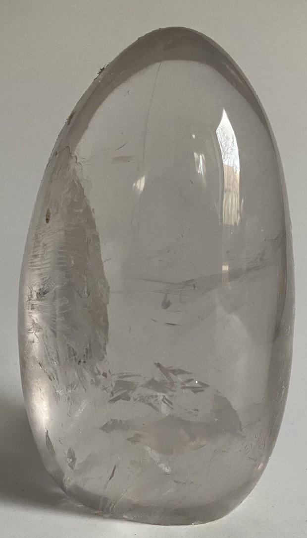 Cuart Transparent (Cristal de Stanca) - Sculptura piatra semipretioasa