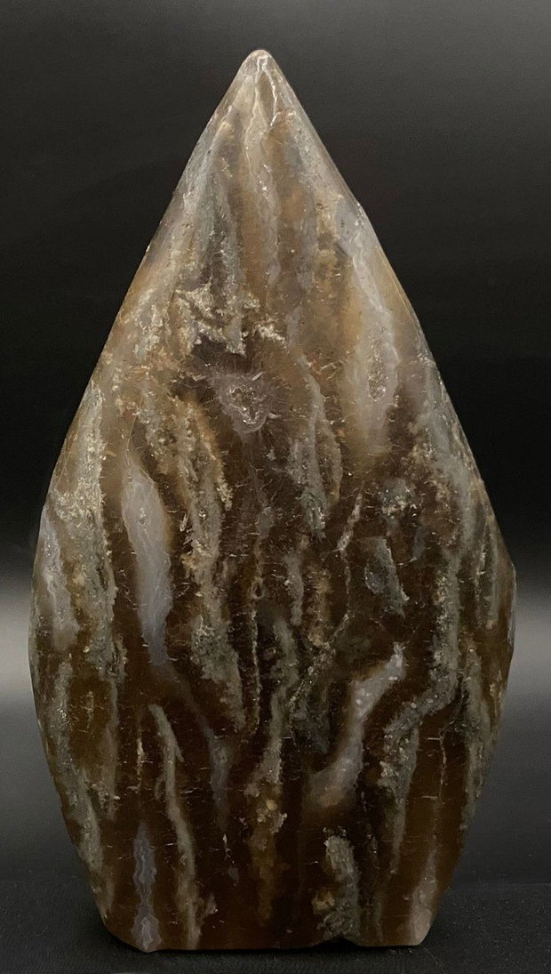 Fluorit-Agat - Sculptura piatra semipretioasa