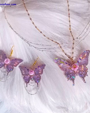 Set de bijuterii Enchanted Butterfly