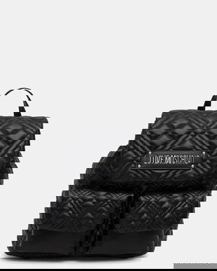 Love Moschino rucsac culoarea negru, mic, JC4119PP0NLA000B