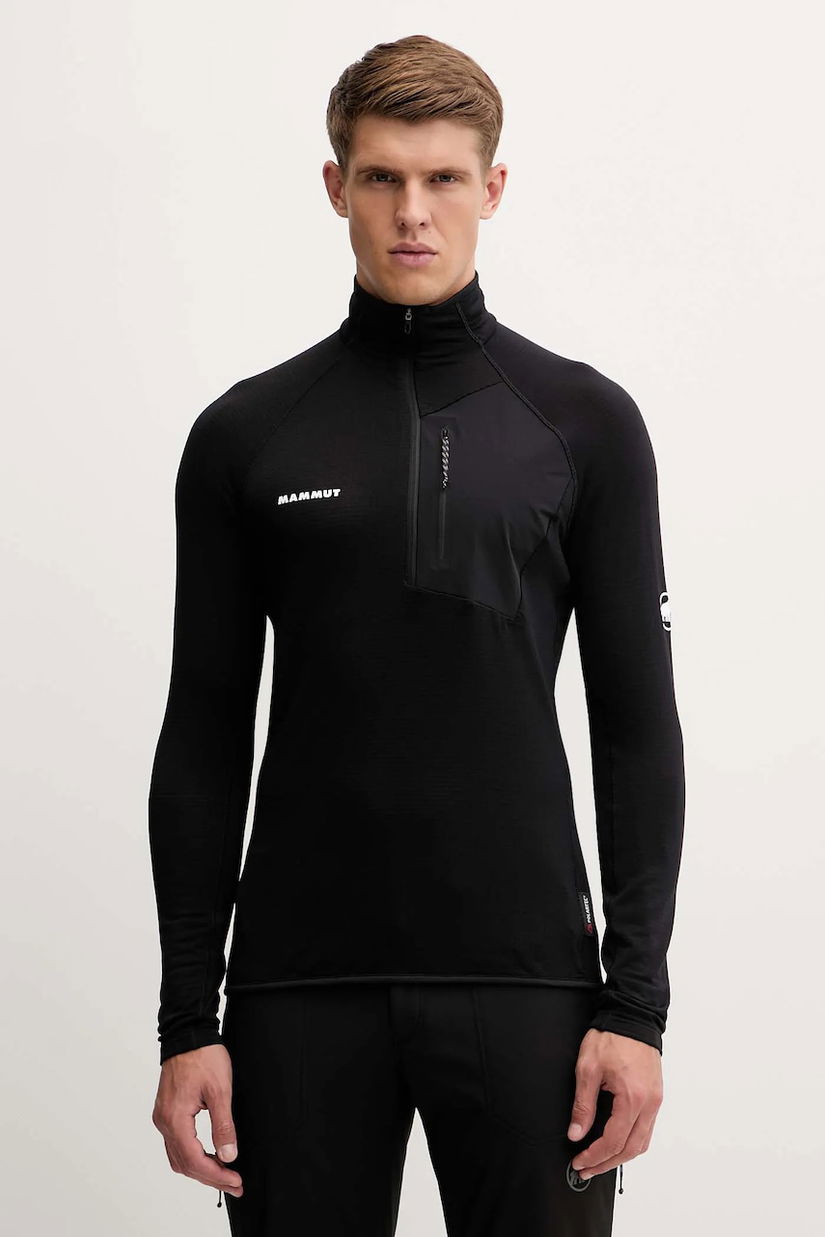 Mammut hanorac Aenergy Light culoarea verde, cu imprimeu, 1014-05521