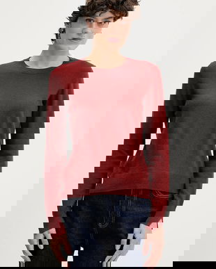 Sisley pulover culoarea roșu, light, 102HM100F