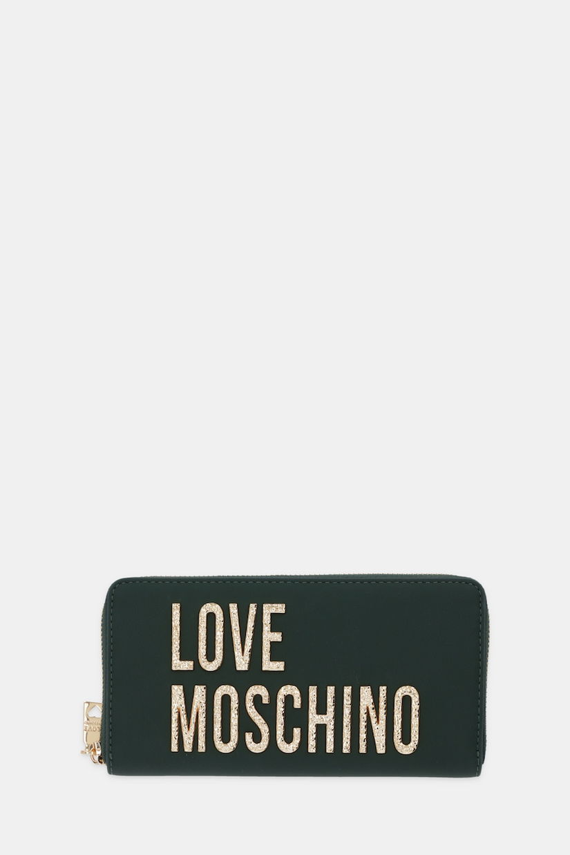 Love Moschino portofel culoarea verde, JC5692PP0NKD085A