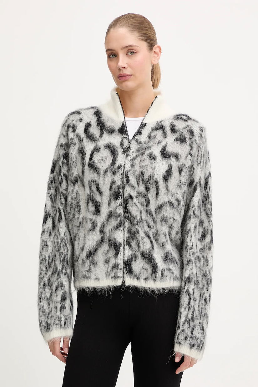 Sportalm cardigan din amestec de lână Trenton culoarea gri, light, 450210