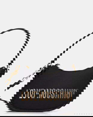 Love Moschino poșetă culoarea negru, JC4027PP0NKD0000