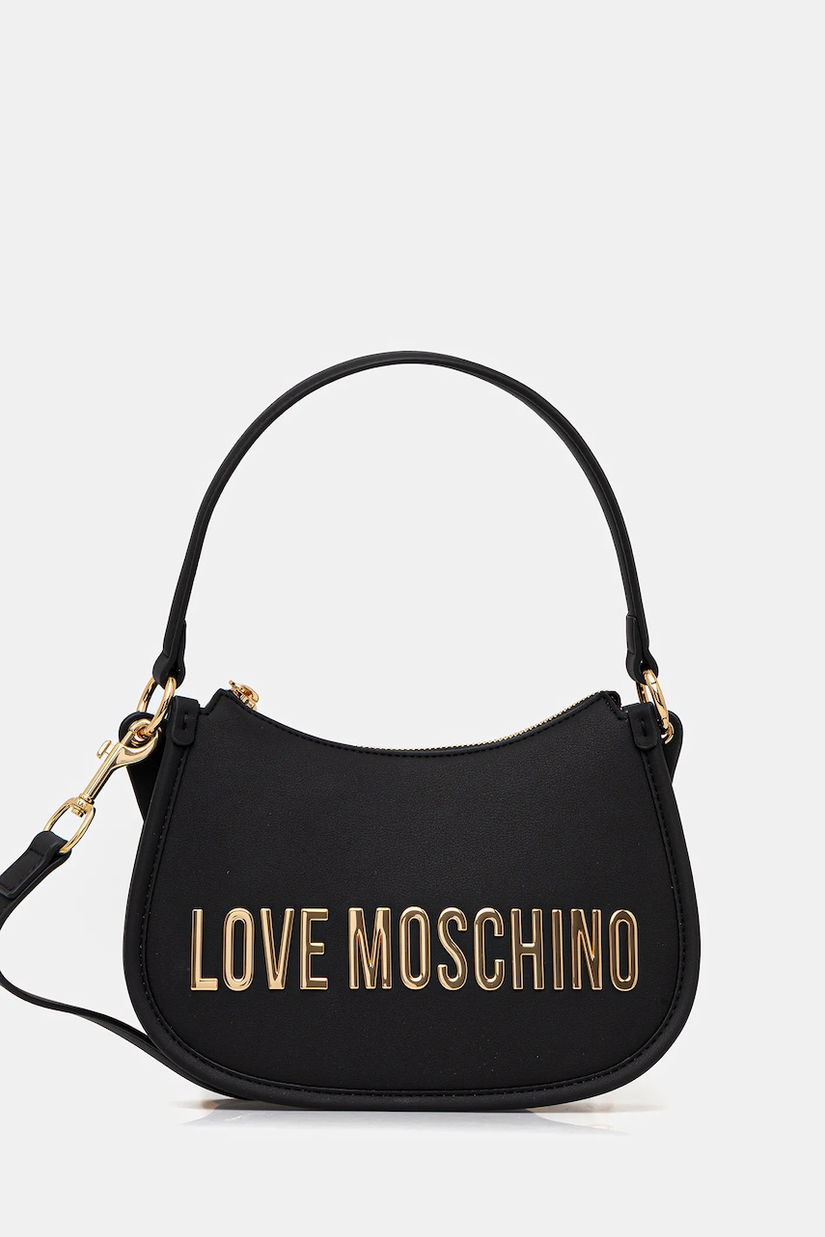 Love Moschino poșetă culoarea negru, JC4027PP0NKD0000
