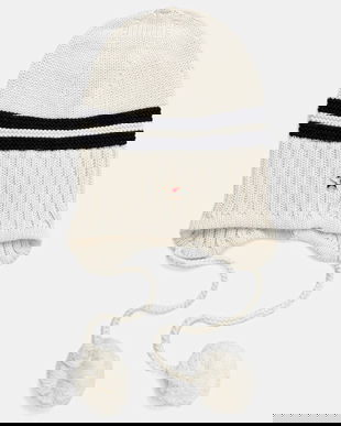 Tommy Jeans pălărie din amestec de lână culoarea bej, AW0AW18311