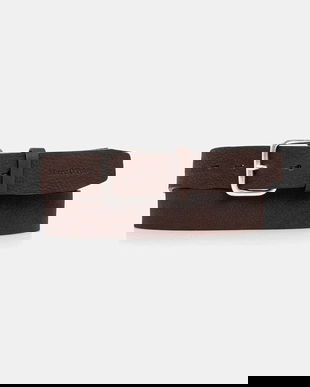 Marc O'Polo curea de nubuc culoarea maro, 5000009124