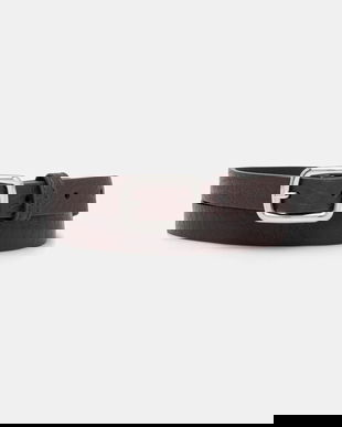 Marc O'Polo curea de piele culoarea bordo, 5000009100