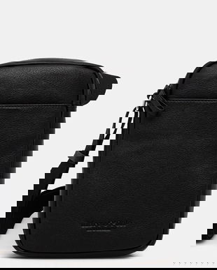 Marc O'Polo borsetă de piele culoarea negru, 5000009081