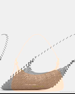 Love Moschino poșetă culoarea bej, JC4142PP0NLA0104