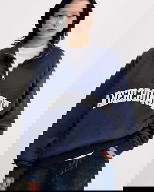 Abercrombie & Fitch bluză cu imprimeu, KI152-5427-200