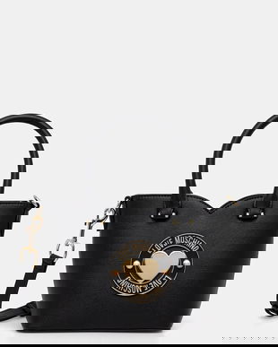Love Moschino poșetă culoarea negru, JC4364PP0NKG0000