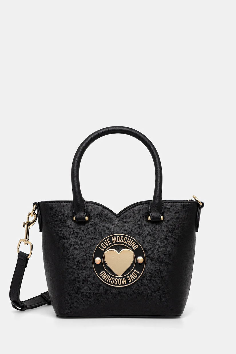 Love Moschino poșetă culoarea negru, JC4364PP0NKG0000