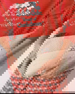 women'secret portfard SNOOPY culoarea bej, 4842050