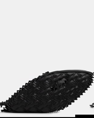 Kurt Geiger London poșetă de piele KENSINGTON culoarea negru, 5011300109