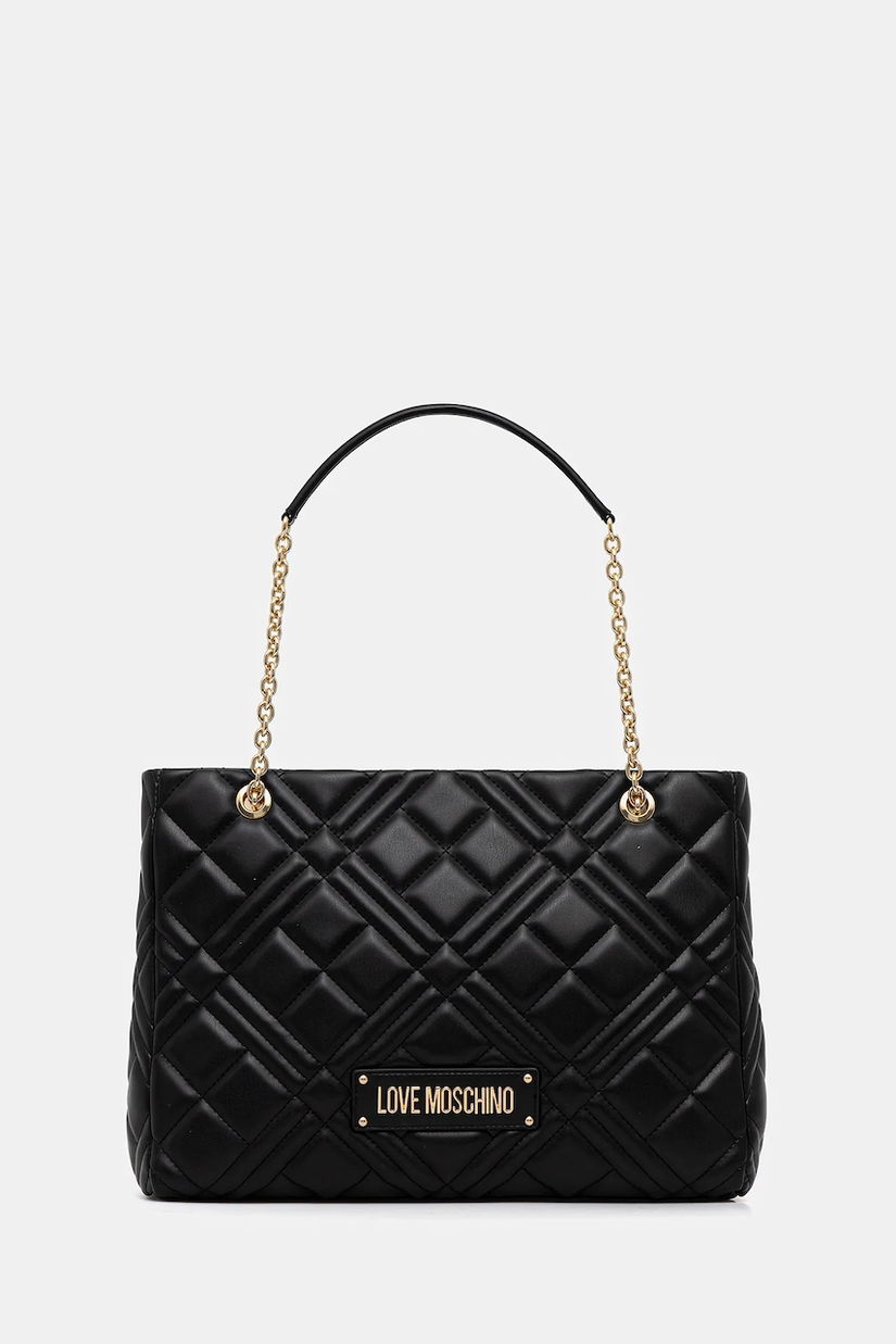 Love Moschino poșetă culoarea negru, JC4145PP0NLA0000
