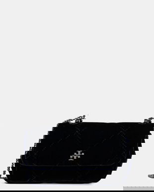 Tory Burch poșetă Kira Diamond culoarea bleumarin, 176199-430