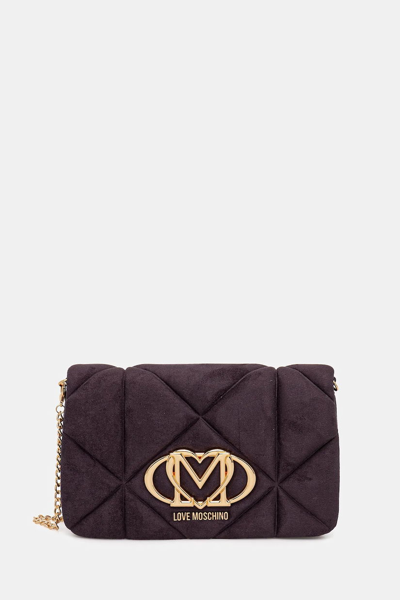 Love Moschino poșetă culoarea violet, JC4043PP0NKE0650