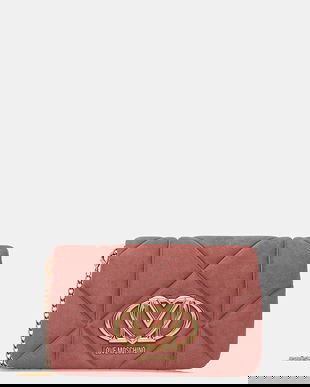 Love Moschino poșetă culoarea portocaliu, JC4043PP0NKE0611