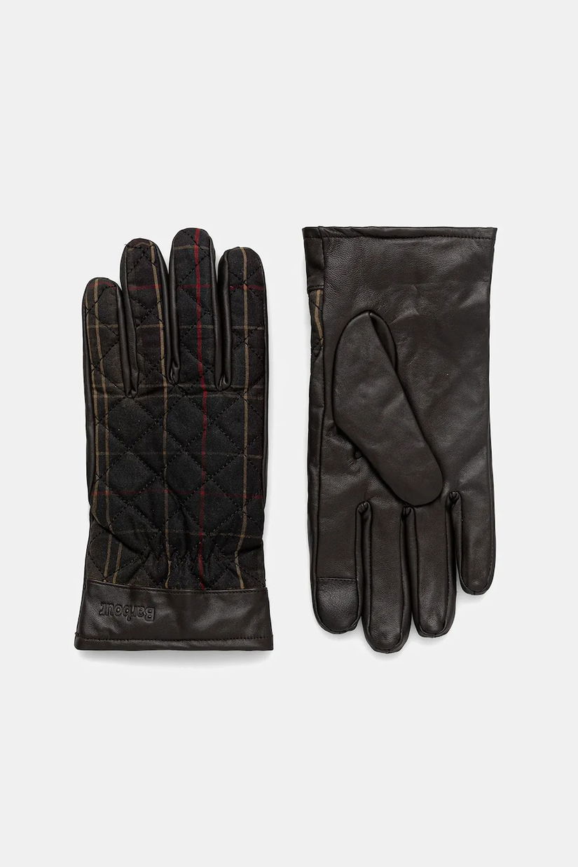 Barbour mănuși culoarea maro, MGL0143