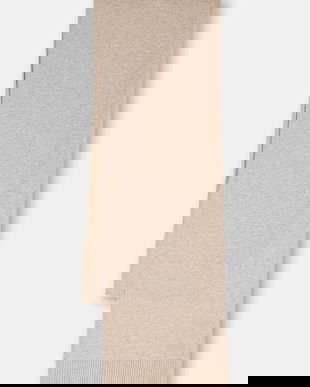 Bally eșarfă de cașmir culoarea bej, melanj, WSC04K